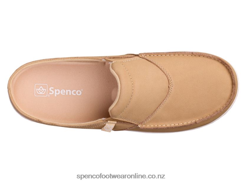 Spenco Footwear Men's Siesta Slide Nubuck 426V8T865 Black