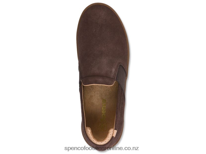 Spenco Footwear Men's Backside Slip-On 426V8T873 French Roast