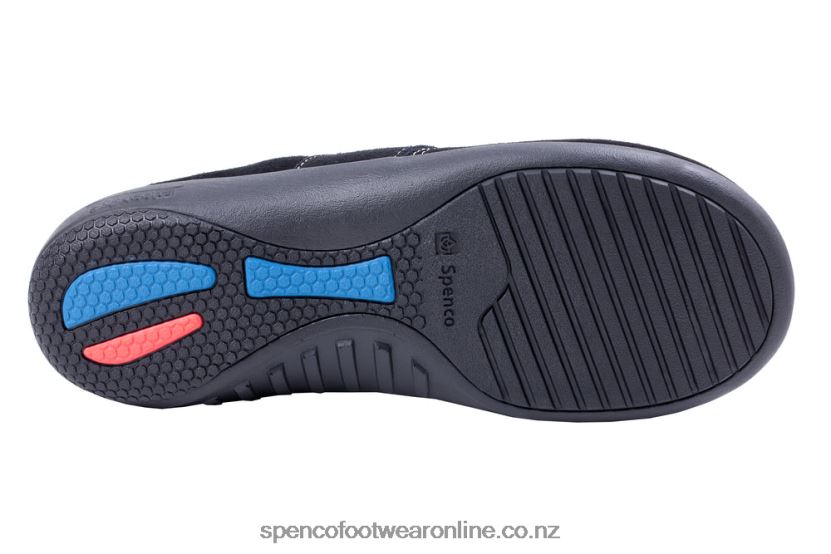 Spenco Footwear Men's Fiesta Cozy Slip-On 426V8T899 Black