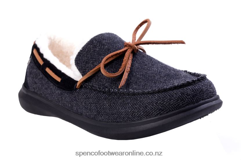 Spenco Footwear Men's Birch Slipper 426V8T889 Black