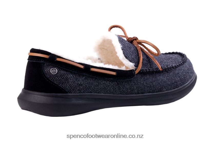 Spenco Footwear Men's Birch Slipper 426V8T889 Black