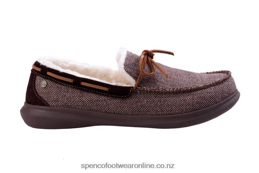 Spenco Footwear Men's Birch Slipper 426V8T890 Brown