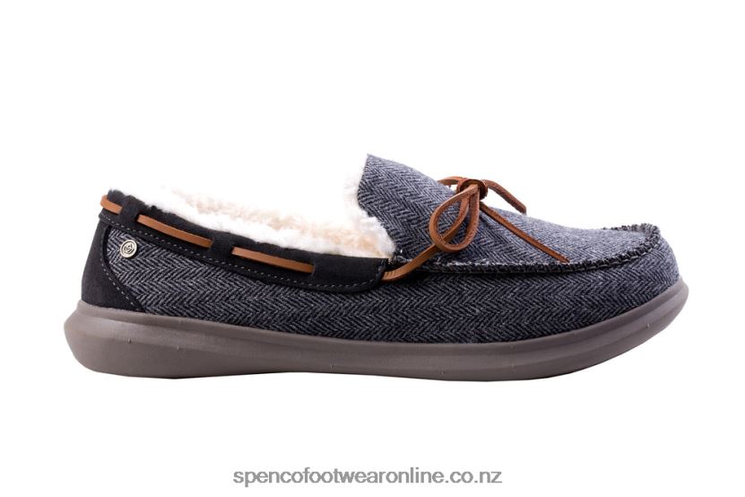 Spenco Footwear Men's Birch Slipper 426V8T891 Grey Hearth