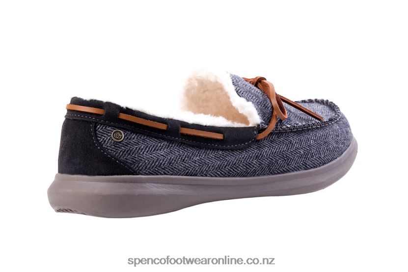 Spenco Footwear Men's Birch Slipper 426V8T891 Grey Hearth