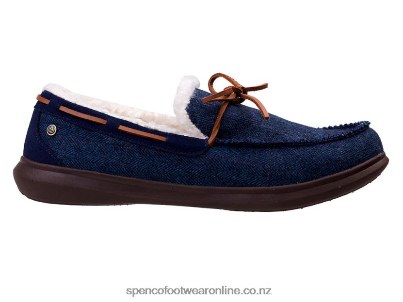 Spenco Footwear Men's Birch Tweed Slipper 426V8T904 Navy