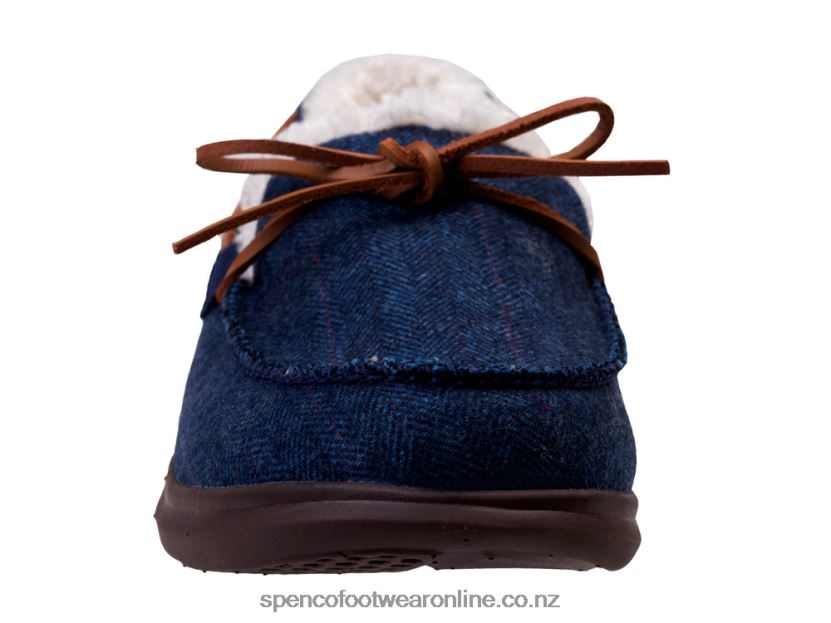 Spenco Footwear Men's Birch Tweed Slipper 426V8T904 Navy