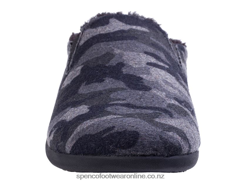 Spenco Footwear Men's Dundee Camo Slipper 426V8T892 Black Camo