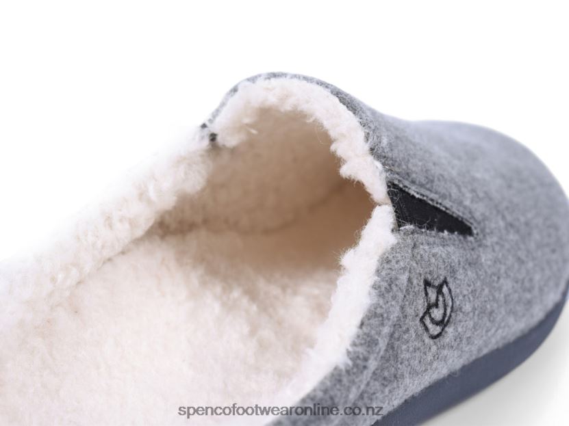 Spenco Footwear Men's Dundee Slipper 426V8T896 Charcoal