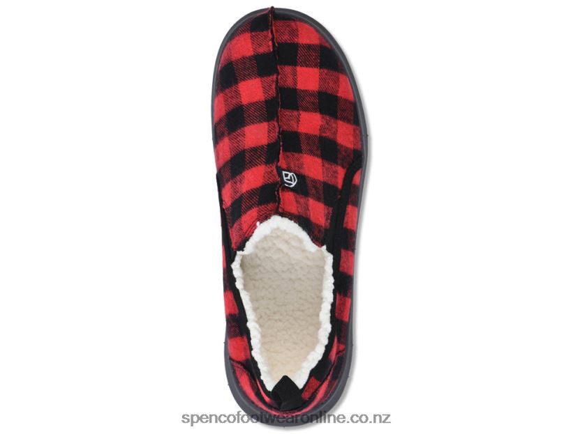 Spenco Footwear Men's Supreme Slippers 426V8T881 Black Suede