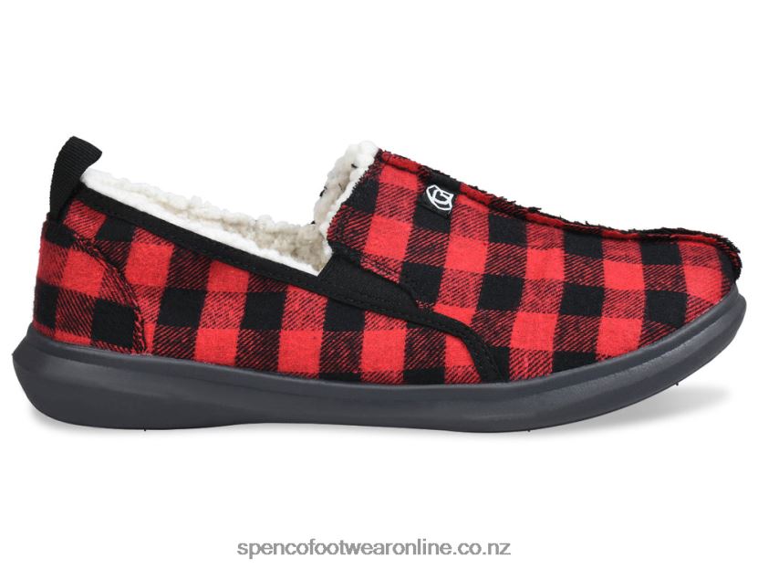 Spenco Footwear Men's Supreme Slippers 426V8T885 Buffalo Plaid