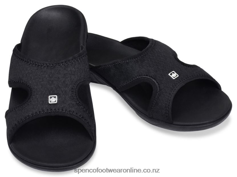 Spenco Footwear Men's Kholo Breeze Slide 426V8T848 Black