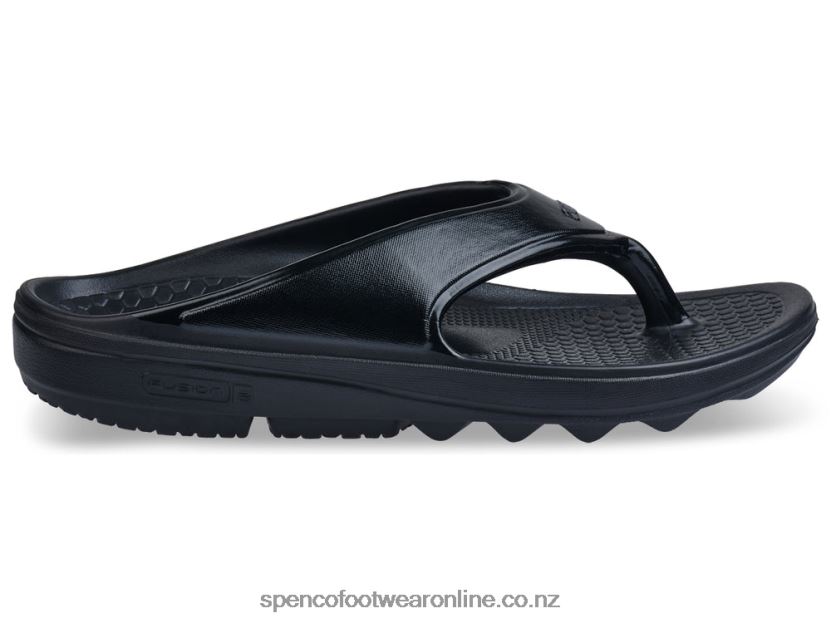 Spenco Footwear Men's Fusion 2 Fade Sandal 426V8T853 Black