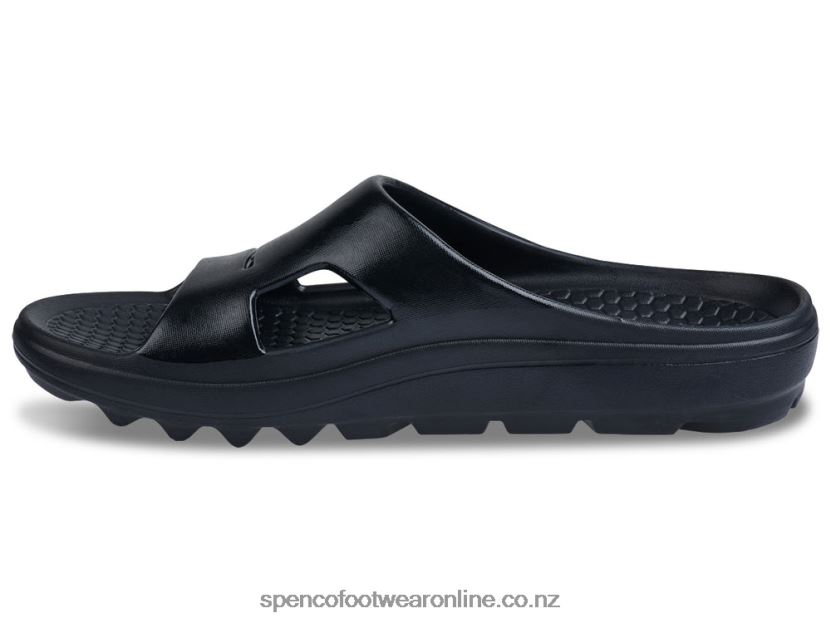 Spenco Footwear Men's Fusion 2 Fade Slide 426V8T858 Black