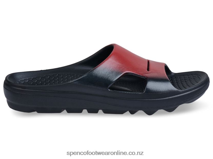 Spenco Footwear Men's Fusion 2 Fade Slide 426V8T859 Red