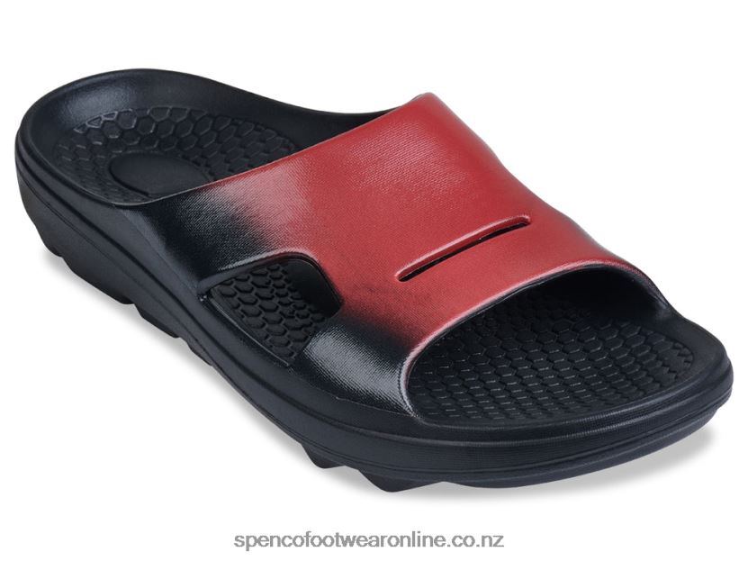 Spenco Footwear Men's Fusion 2 Fade Slide 426V8T859 Red