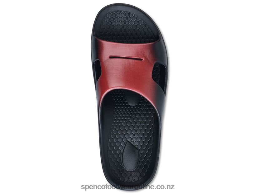 Spenco Footwear Men's Fusion 2 Fade Slide 426V8T859 Red