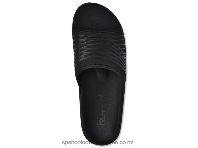 Spenco Footwear Men's Thrust Slide 426V8T861 Black