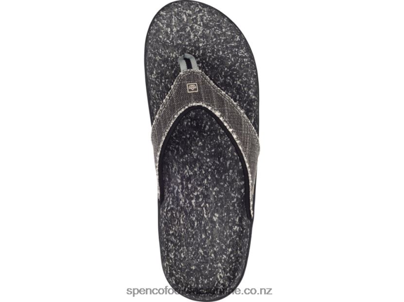 Spenco Footwear Men's Yumi Canvas Sandal 426V8T841 Black
