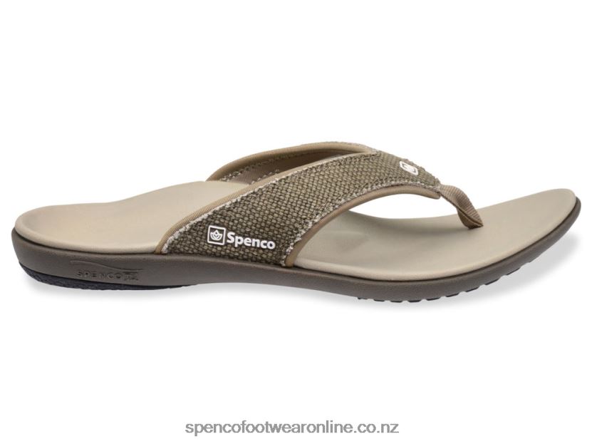 Spenco Footwear Men's Yumi Canvas Sandal 426V8T842 Major Grey