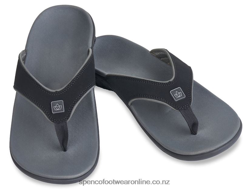 Spenco Footwear Men's Yumi Plus 426V8T840 Carbon-Pewter