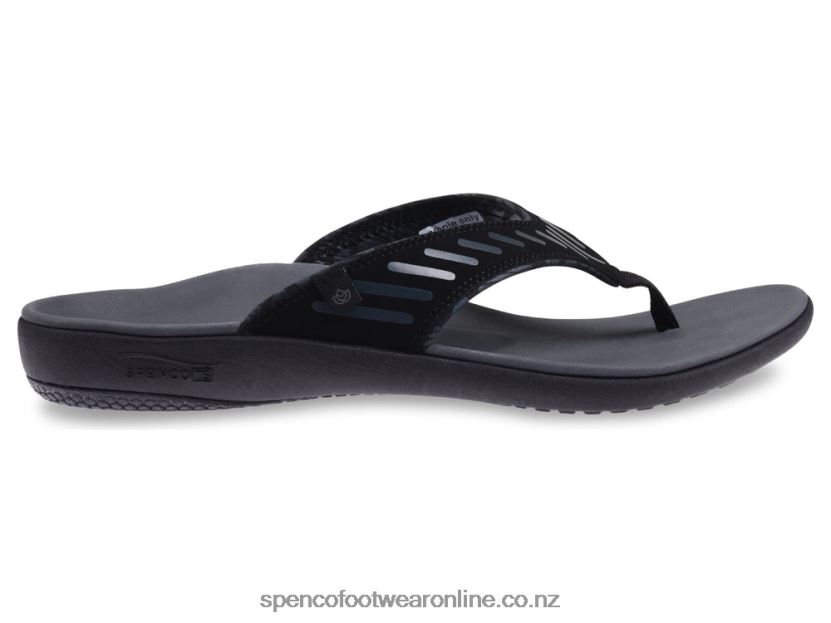 Spenco Footwear Men's Yumi Tribal Sandal 426V8T844 Black