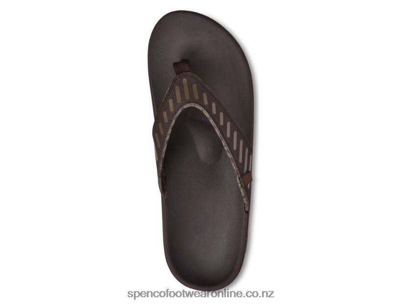 Spenco Footwear Men's Yumi Tribal Sandal 426V8T845 Coffee Bean