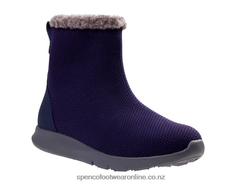Women Spenco Footwear Cozy Winter Boot 426V8T789 Peacoat