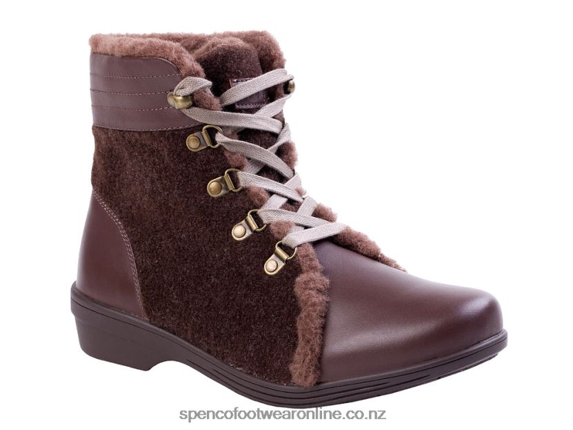 Women Spenco Footwear Deschutes River Boot 426V8T821 French Roast