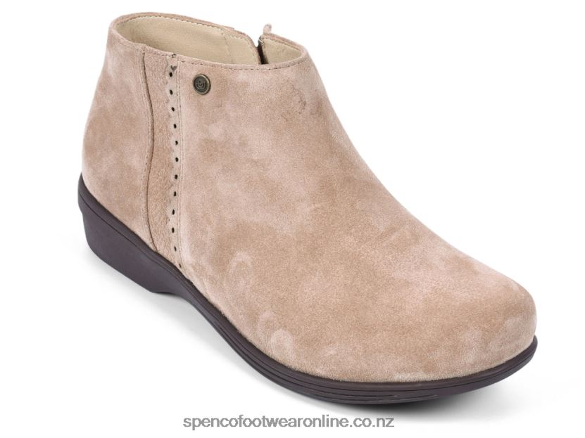 Women Spenco Footwear Manor Boot 426V8T826 Tan