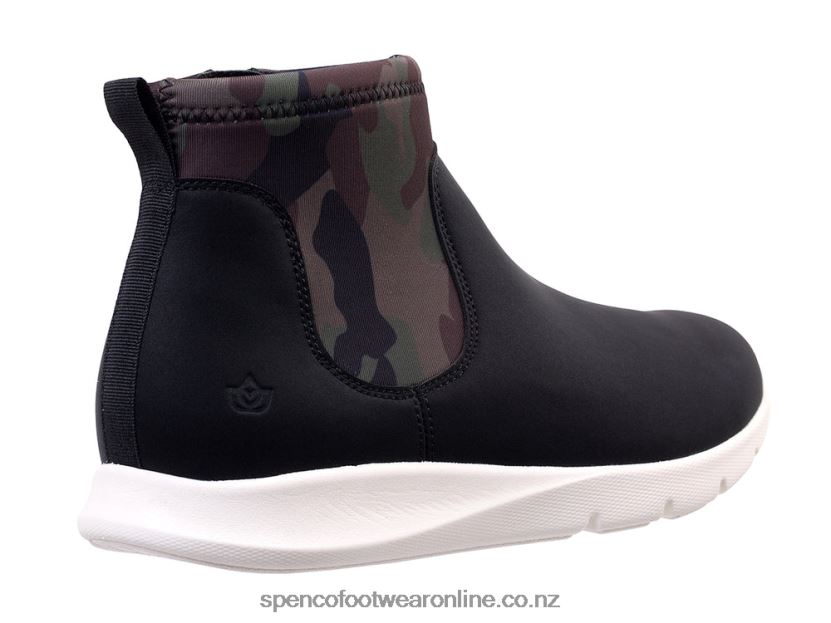 Women Spenco Footwear Paddock Boot 426V8T790 Black Camo