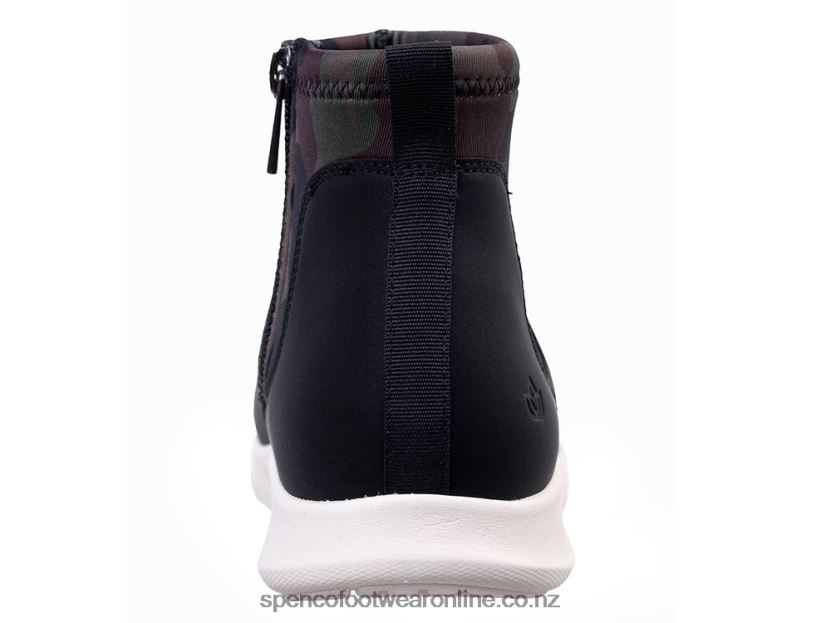 Women Spenco Footwear Paddock Boot 426V8T790 Black Camo