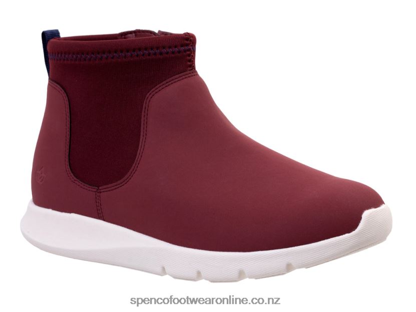 Women Spenco Footwear Paddock Boot 426V8T791 Burgundy