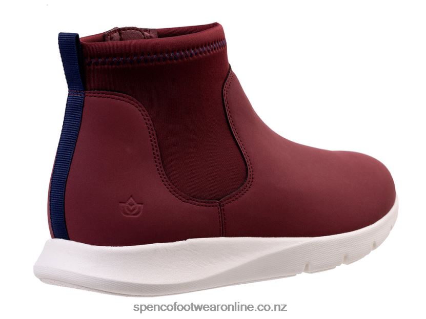 Women Spenco Footwear Paddock Boot 426V8T791 Burgundy