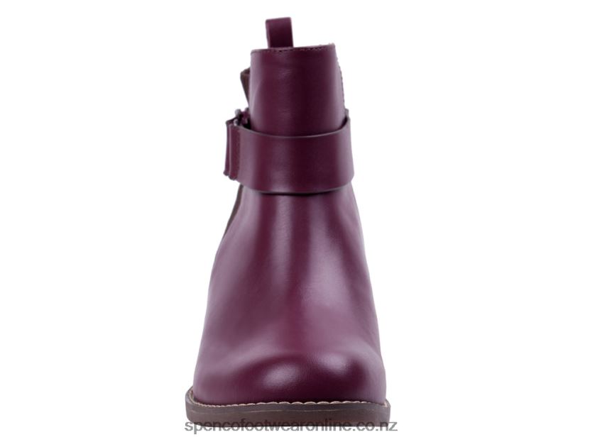 Women Spenco Footwear Park Avenue Boot 426V8T816 Burgundy