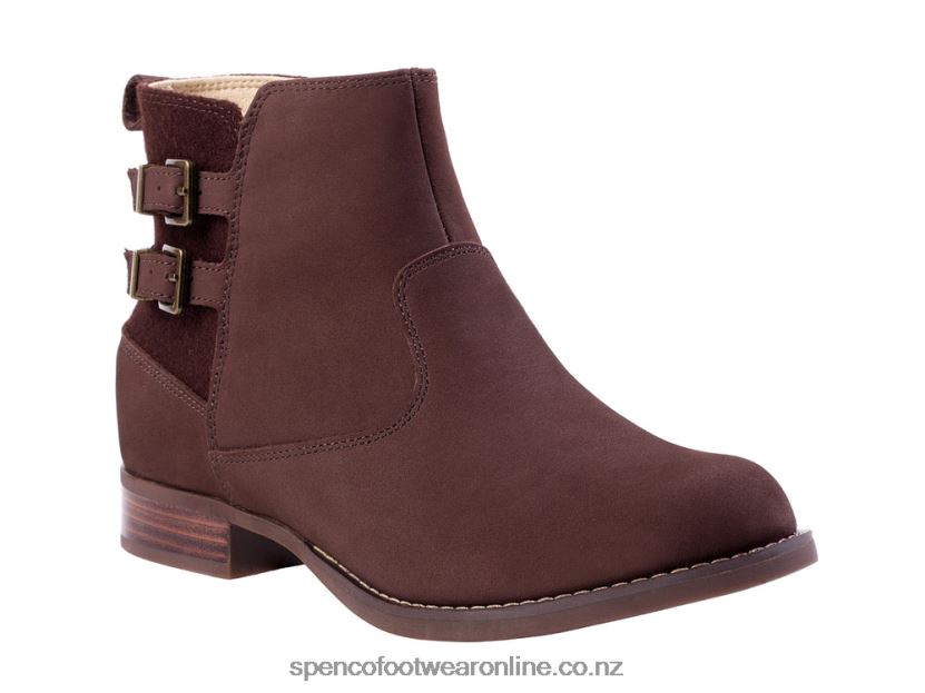 Women Spenco Footwear Stowe Boot Classic 426V8T813 French Roast