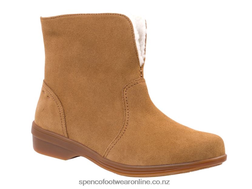 Women Spenco Footwear Sun Valley Boot 426V8T797 Tan