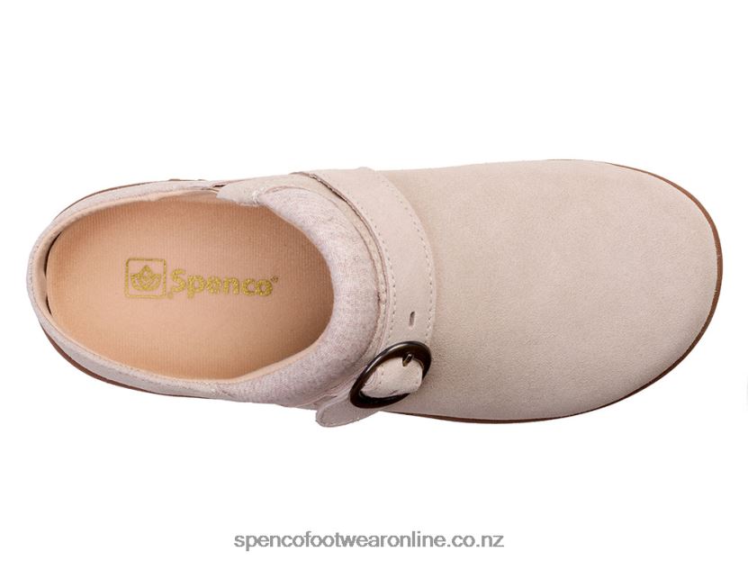 Women Spenco Footwear Ashley Suede 426V8T370 Red