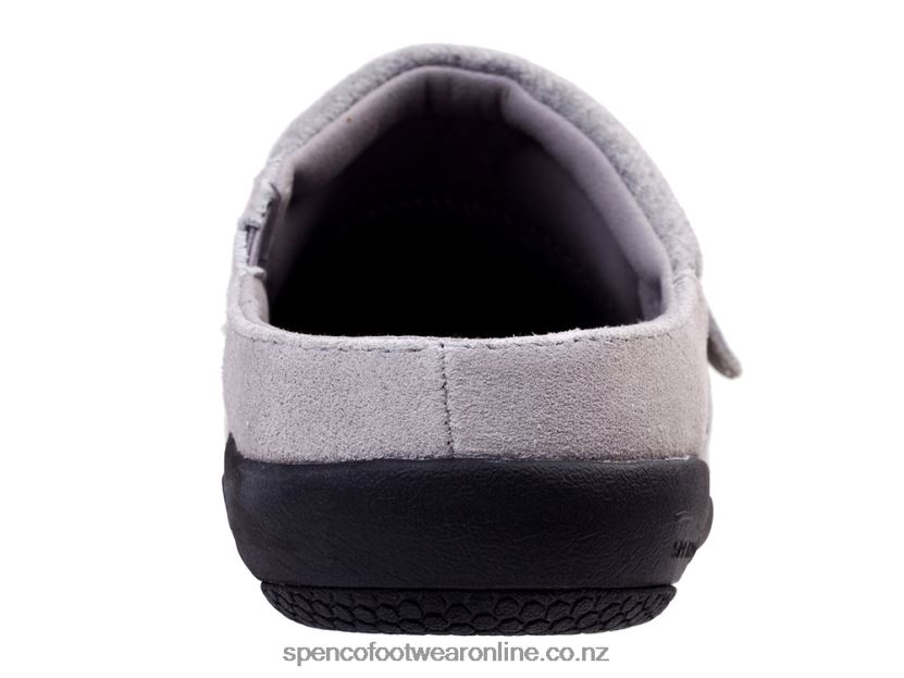 Women Spenco Footwear Ashley Suede 426V8T372 Charcoal