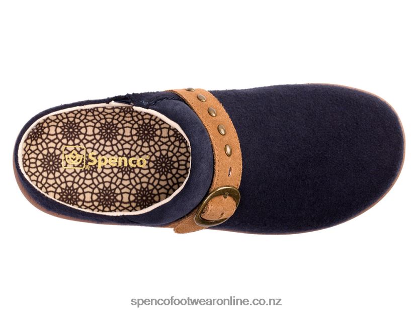 Women Spenco Footwear Ashley Wool 426V8T437 Baked Apple