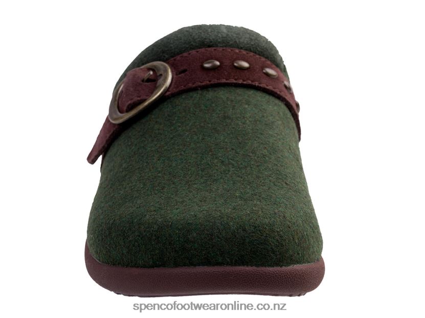 Women Spenco Footwear Ashley Wool 426V8T441 Olive