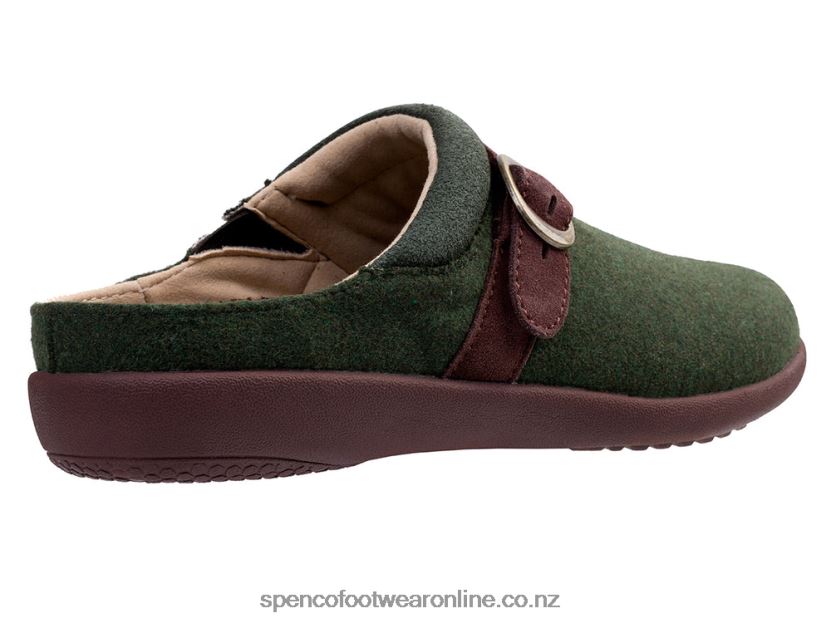 Women Spenco Footwear Ashley Wool 426V8T441 Olive