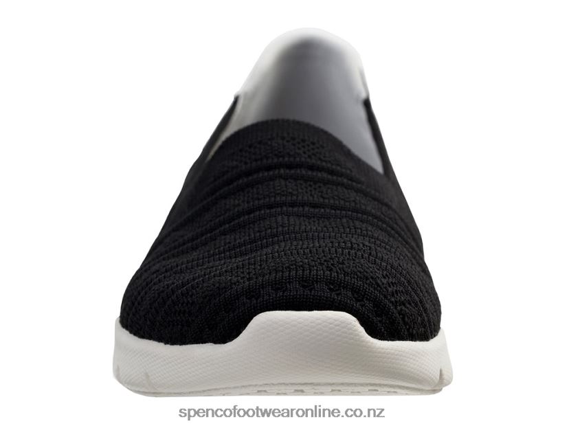 Women Spenco Footwear Comfort Stretch Crochet 426V8T340 Black