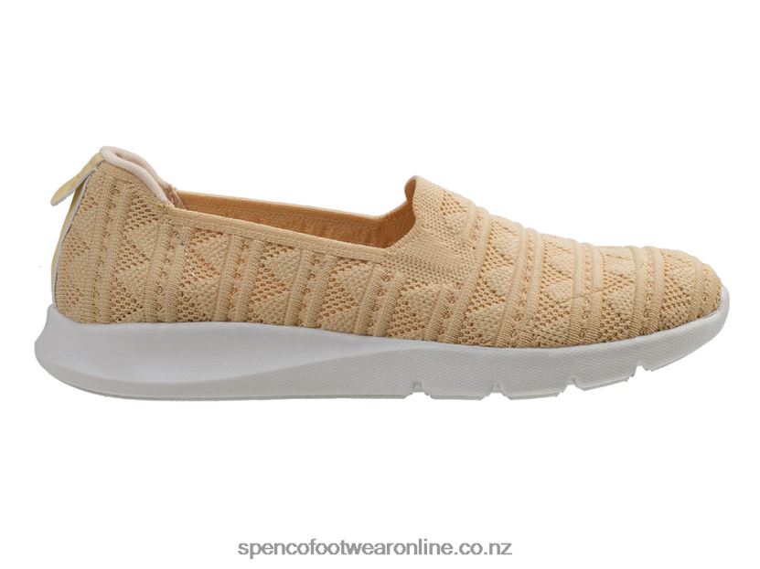 Women Spenco Footwear Comfort Stretch Crochet 426V8T344 Chamomille