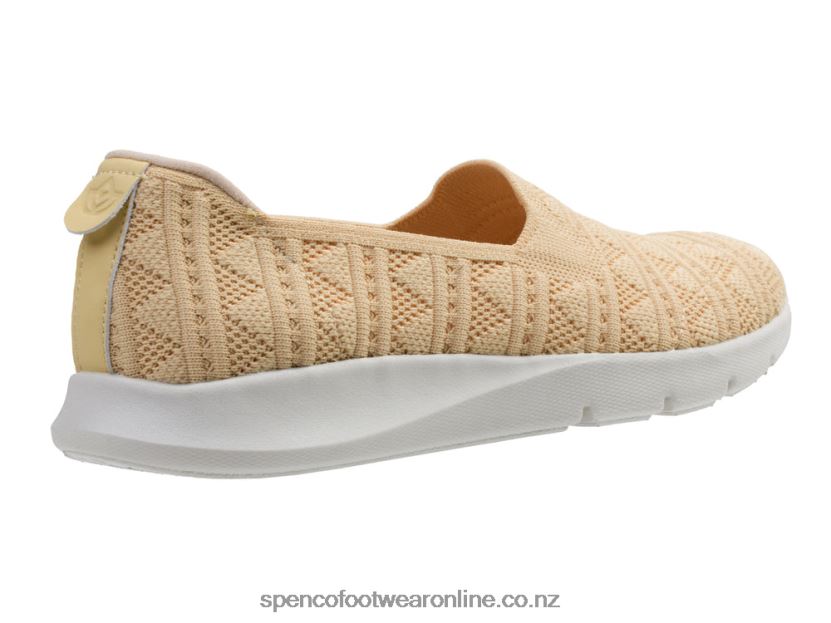 Women Spenco Footwear Comfort Stretch Crochet 426V8T344 Chamomille