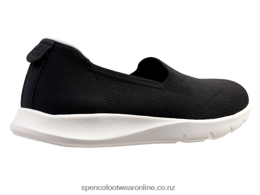 Women Spenco Footwear Comfort Stretch Ease 426V8T336 Black