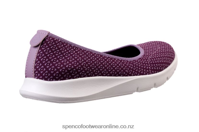 Women Spenco Footwear Daily Stretch Batik Classic 426V8T466 Elderberry