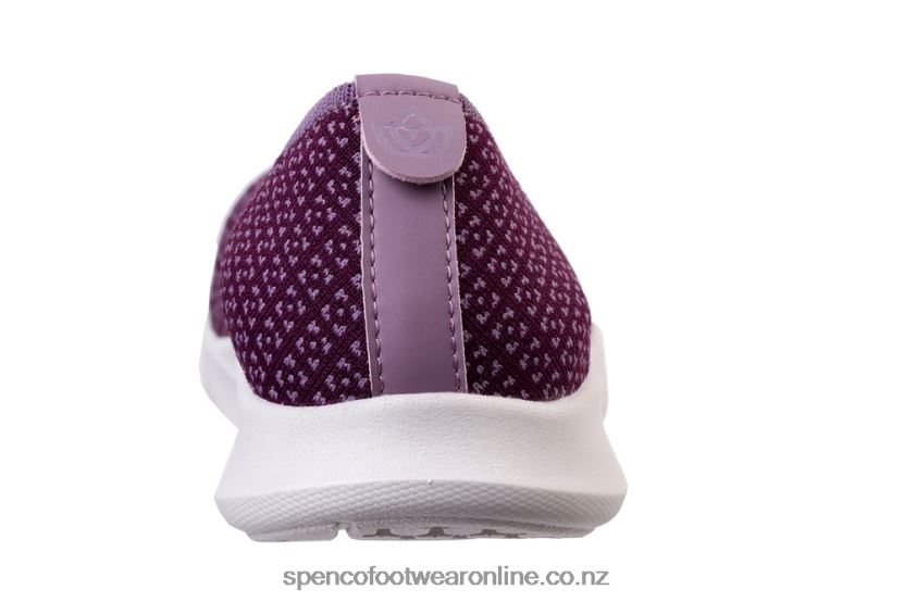 Women Spenco Footwear Daily Stretch Batik Classic 426V8T466 Elderberry