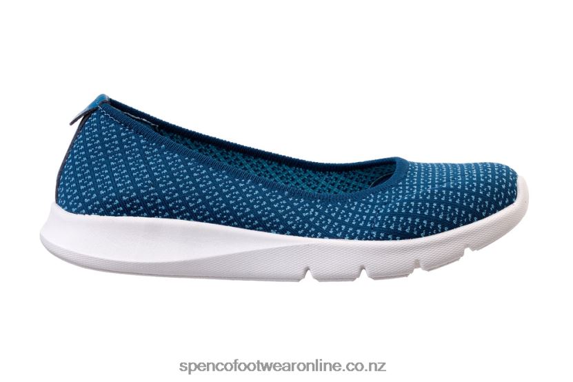 Women Spenco Footwear Daily Stretch Batik Seasonal 426V8T467 Blue Coral