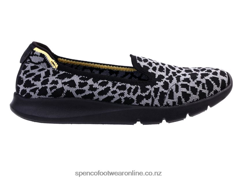 Women Spenco Footwear Epic Stretch Giraffe Classic 426V8T505 Black