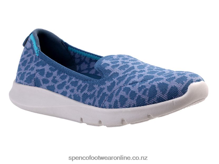 Women Spenco Footwear Epic Stretch Giraffe Classic 426V8T506 Bluestone